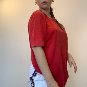 Red Louis Vuitton Tee